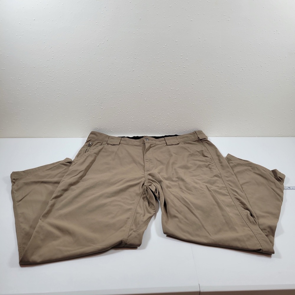 Duluth Trading Co Pants Mens XLx30 Tan Excellent Nylon Outdoor Hiking 1107